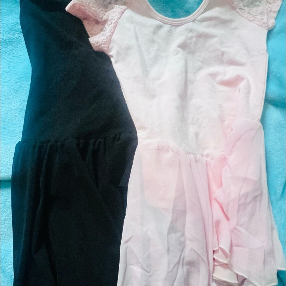 Black and Pink Ballet Dresses